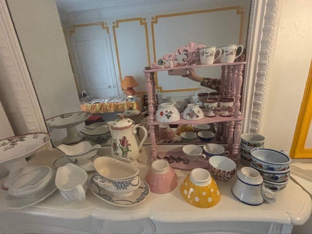 フランスアンティーク˚✧₊ 素敵˚✧₊なナポレオンシェルフꕤ︎︎