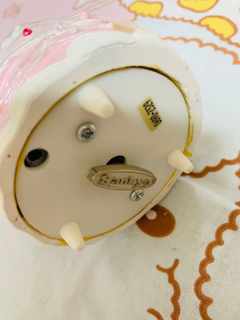 マイメロディ 手巻きケーキ形オルゴール MY MELODY サンリオ