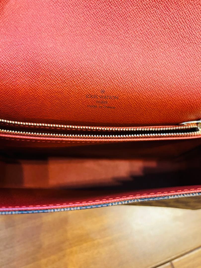 ダミエ ショルダーバッグ　美品 ルイヴィトン トライベッカ カレ