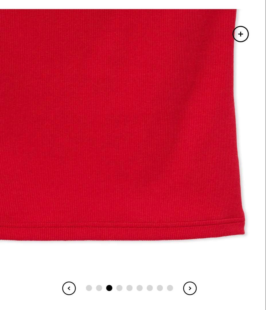 トップス THE SHISHIKUI COTTON C / RED