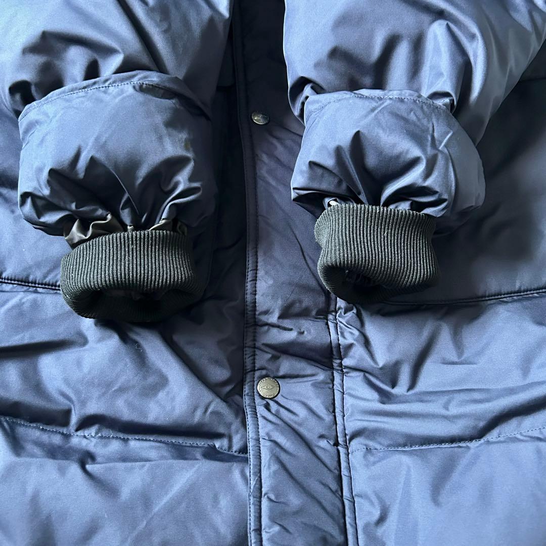 【未使用級】UMBRO アンブロ ダウン ロング　ベンチコート Ｏサイズ　濃紺