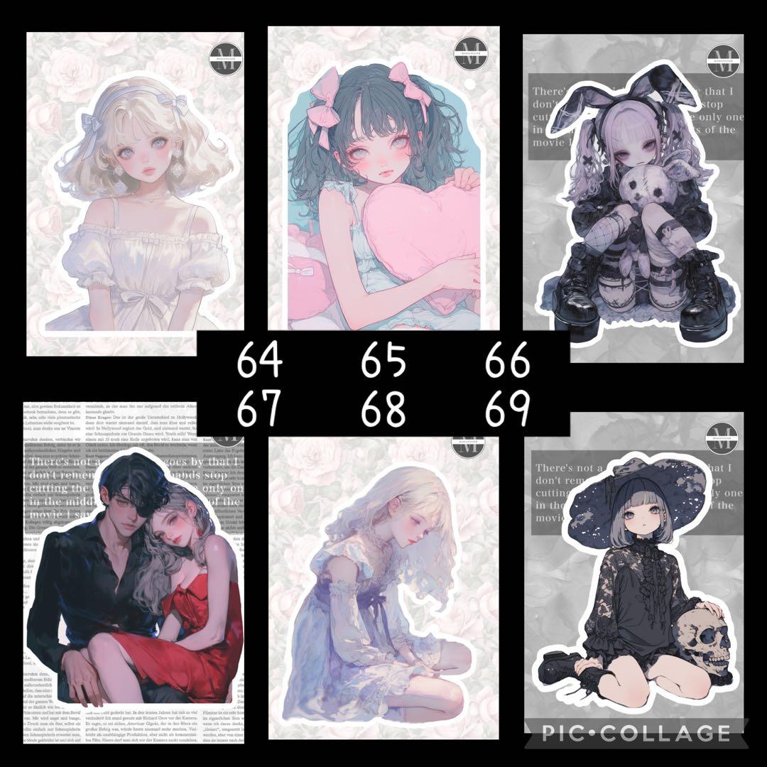 受付再開▶︎maniatelier/オリジナルステッカー