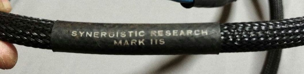 (希少)SYNERGISTICRESEARCH MARKIISオーディオケーブル