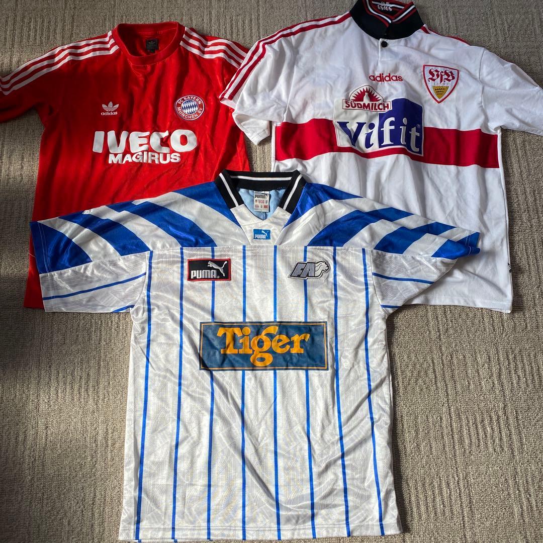 サッカー　ユニフォーム　3枚セット　adidas puma