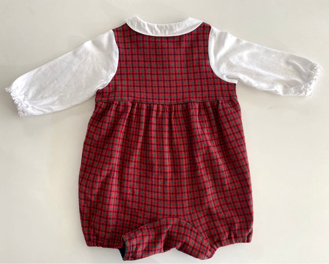 ファミリア　ロンパース　長袖