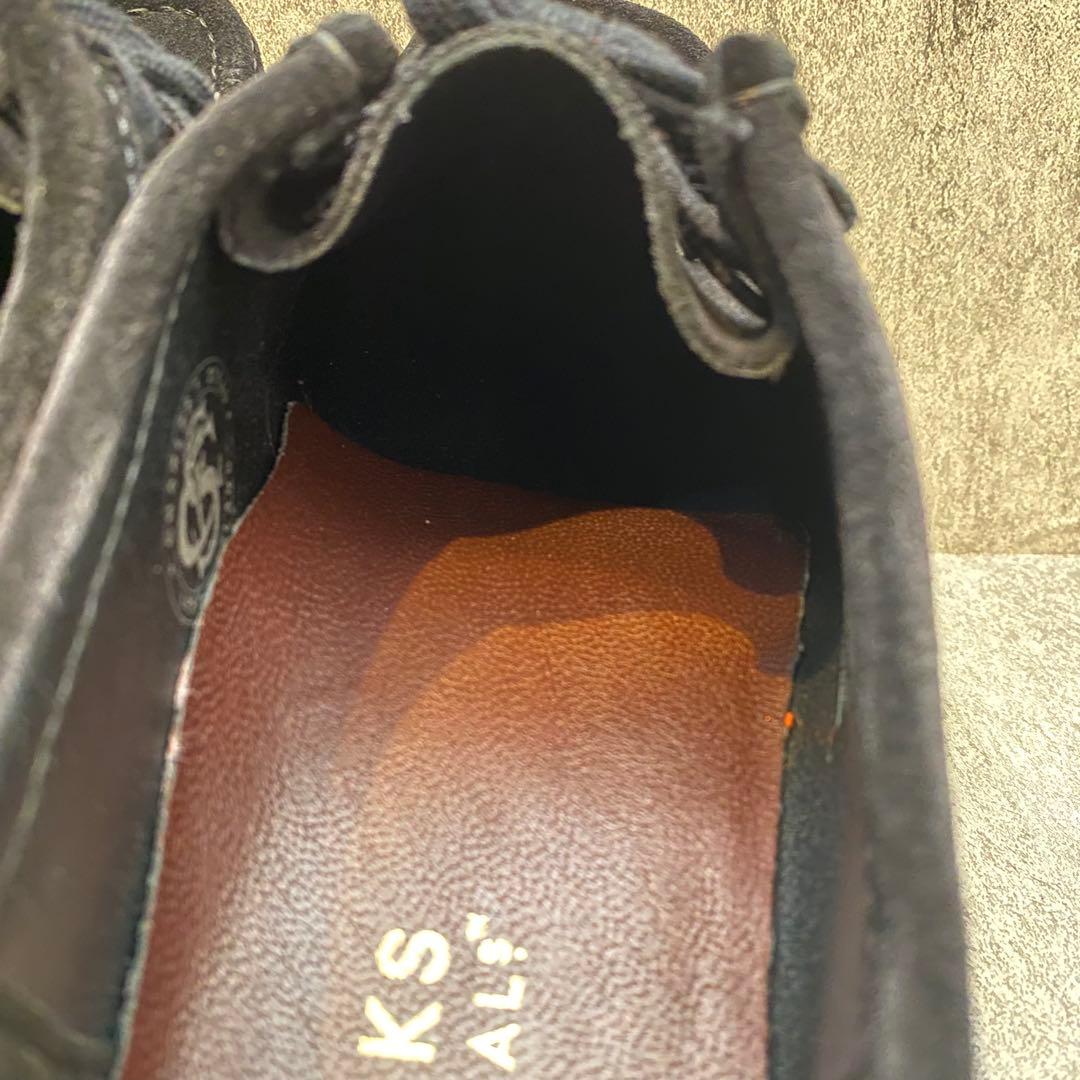 クラークス Clarks ワラビー【24.5】ブラック スエード