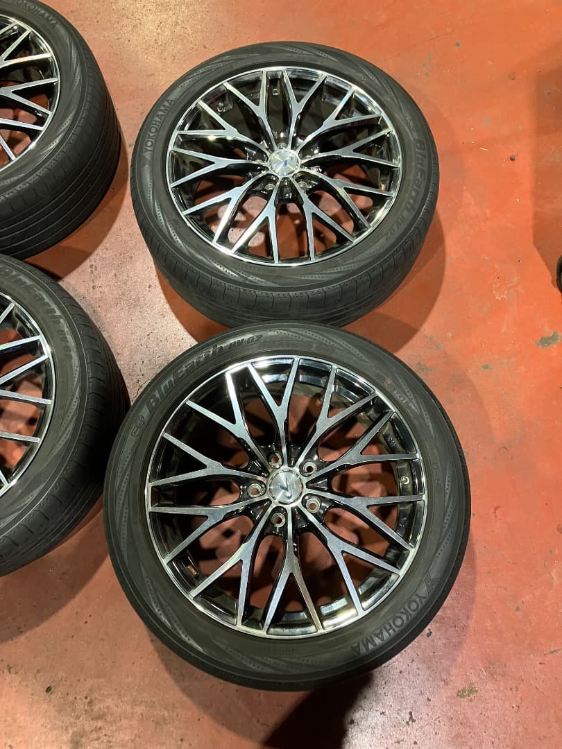 ② レオニスMX 18インチ　7J PCD114.3 2本