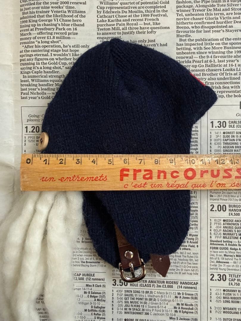 おまとめ2点　　アトリエGG FLIGHTKNITCAP 2½