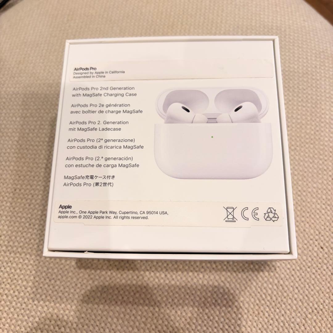 【新品交換済】AirPods Pro 2 MQD83J/A Lightning