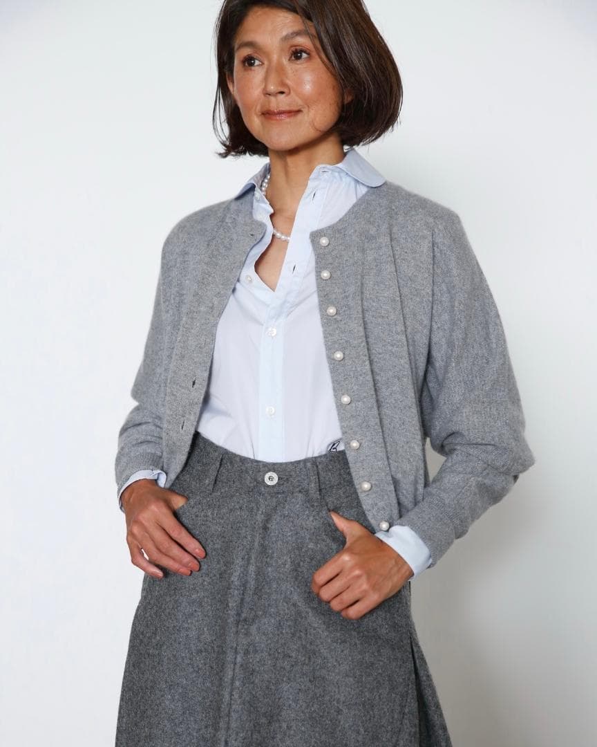 一日限定価格未使用マディソンブルー BIG ROUND COLLAR SHIRT