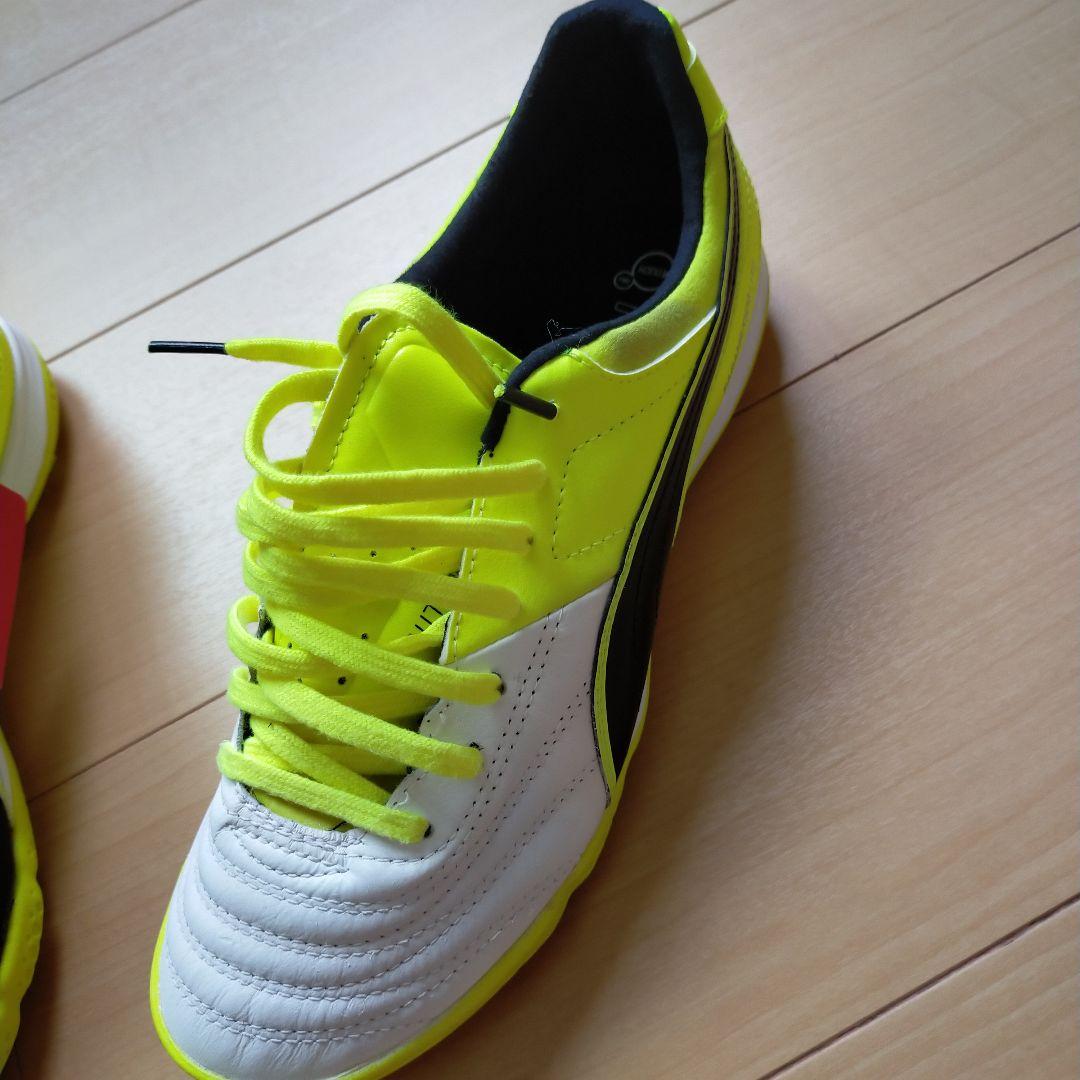 Puma パラメヒコライト 黒/白/蛍光イエロー25cm