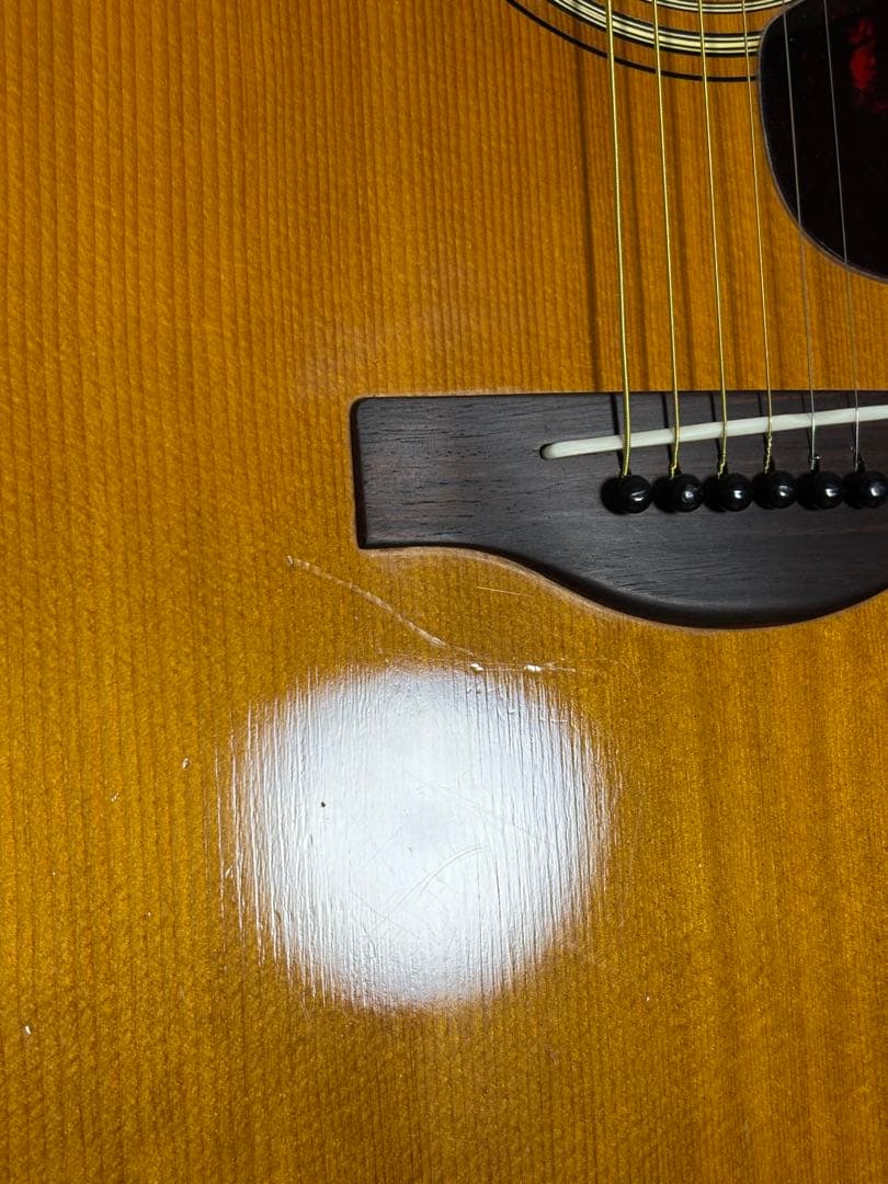 訳アリ❗️YAMAHAヤマハFG-180赤ラベル　ジャパンヴィンテージアコギ ‼️