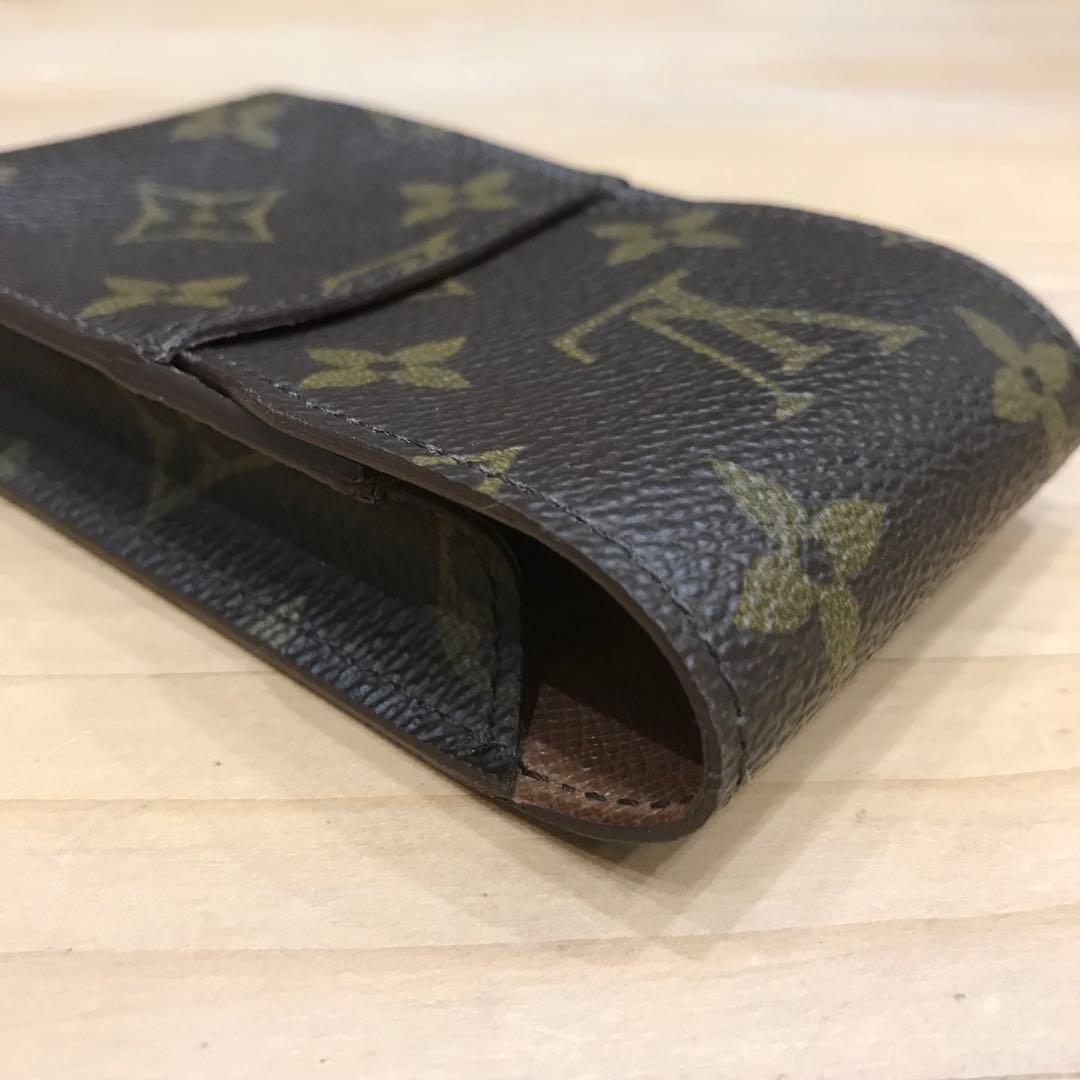 ほぼ未使用 LOUIS VUITTON モノグラム エテュイ シガレット ケース
