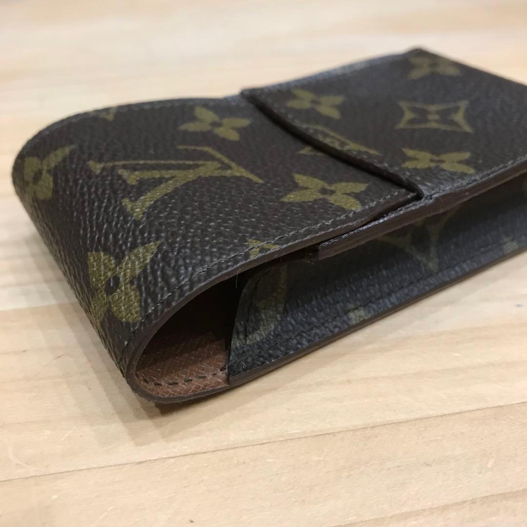 ほぼ未使用 LOUIS VUITTON モノグラム エテュイ シガレット ケース