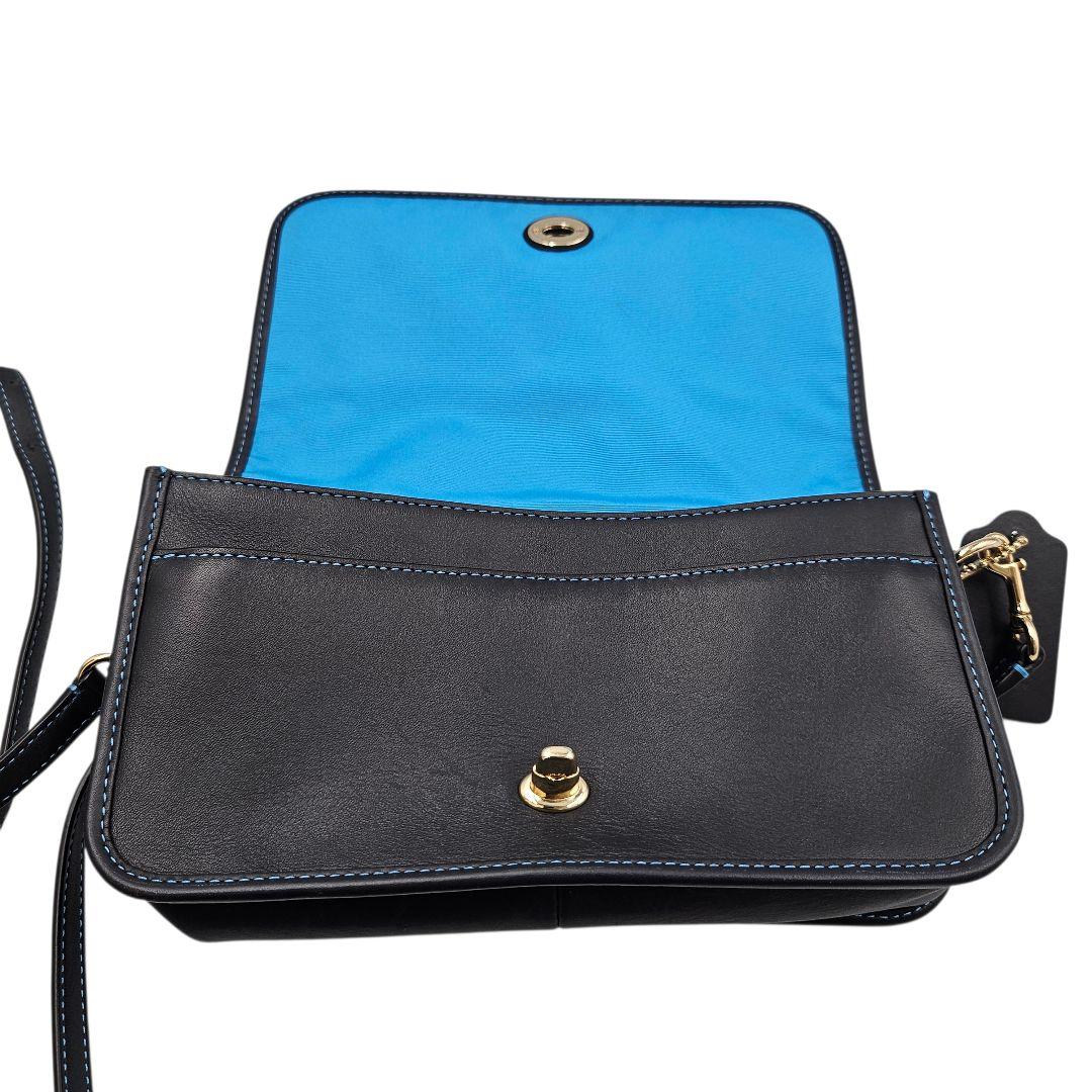 美品　 COACH ディンキー ターンロック ショルダーバッグ クラブタンレザー