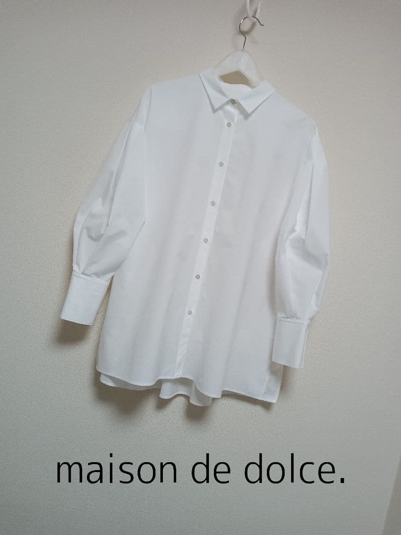 maison de dolce. オーバーシルエットシャツ