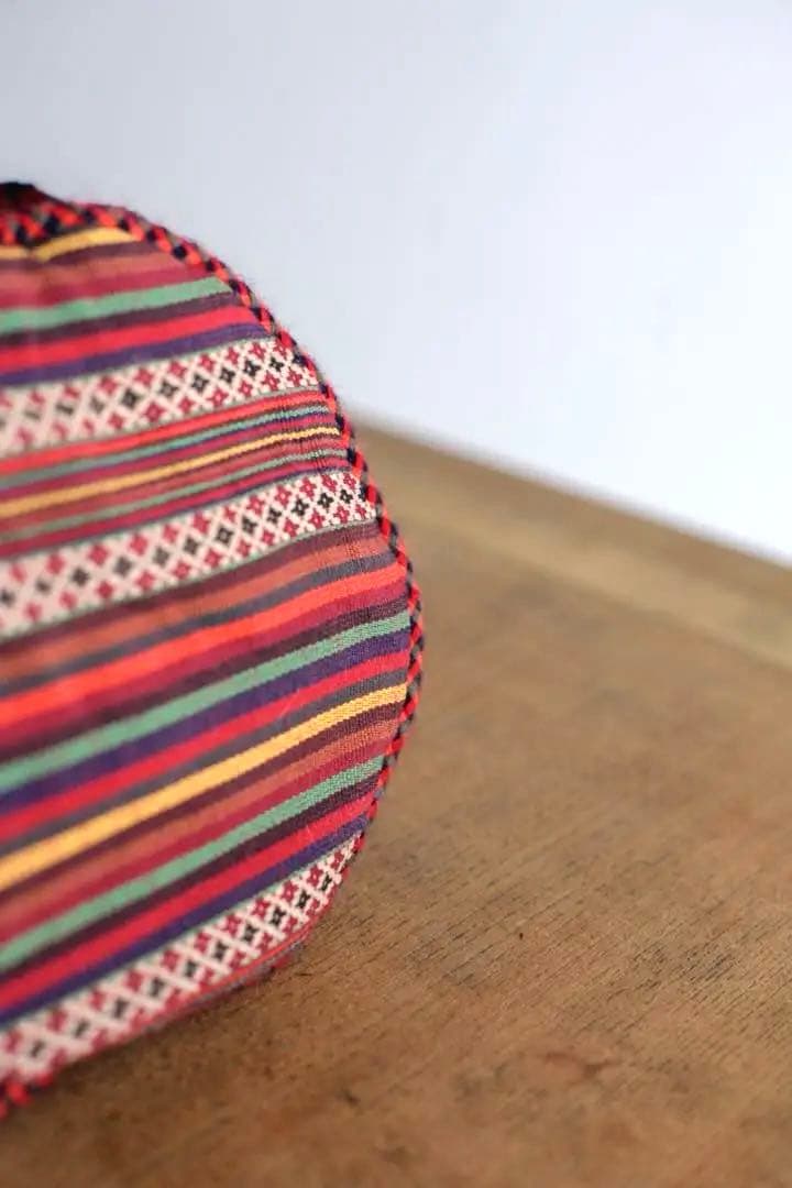 トライバルラグ バスケット バルーチ ヴィンテージラグ　グリーンポッド　植木