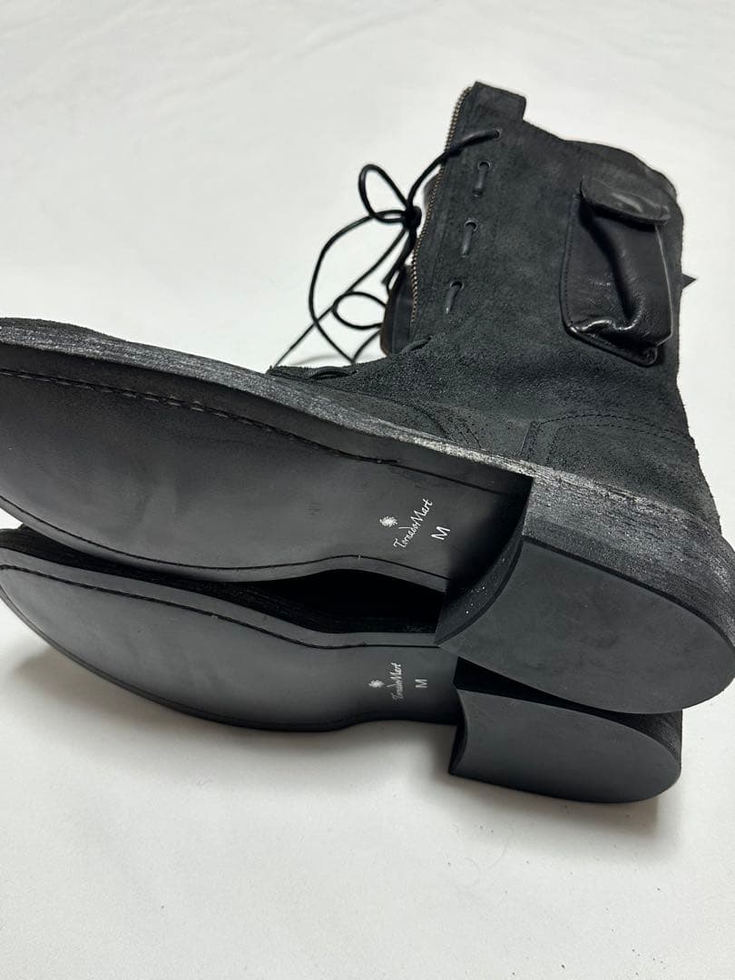 靴 tornado mart side pocket zip long boots