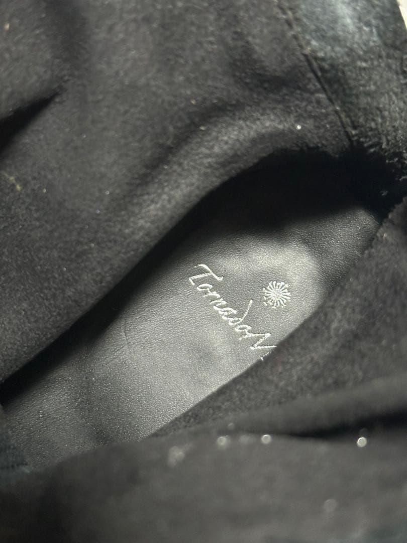 靴 tornado mart side pocket zip long boots