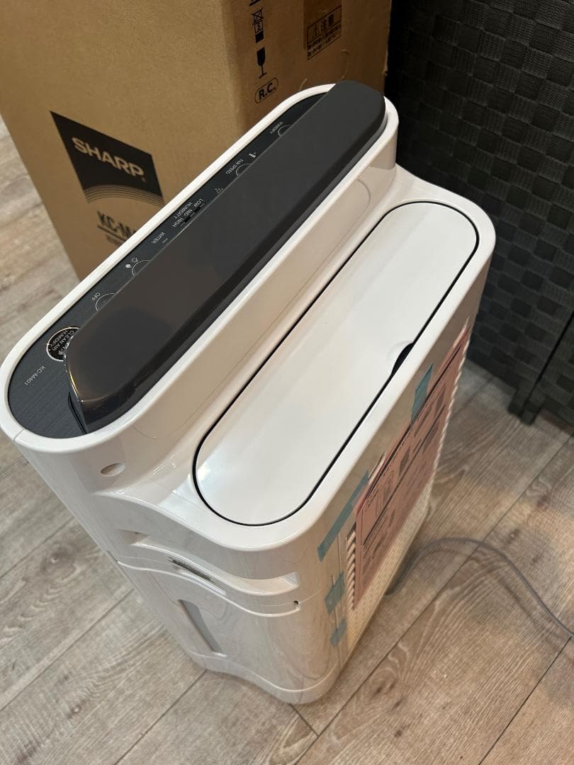【未使用品】SHARP シャープ 加湿空気清浄機 KC-M401-W