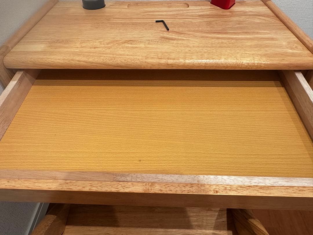 【美品】大和屋　ヤマトヤ　ヴォーノ　キッズデスク　テーブル　椅子　セット　机