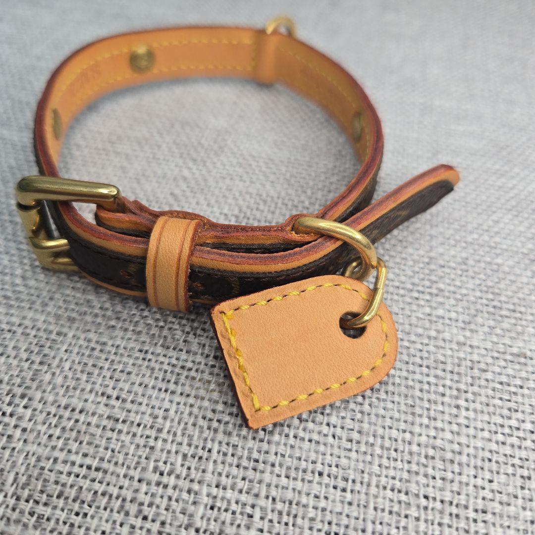 【未使用品】LOUIS VUITTON ルイヴィトン　首輪　モノグラム