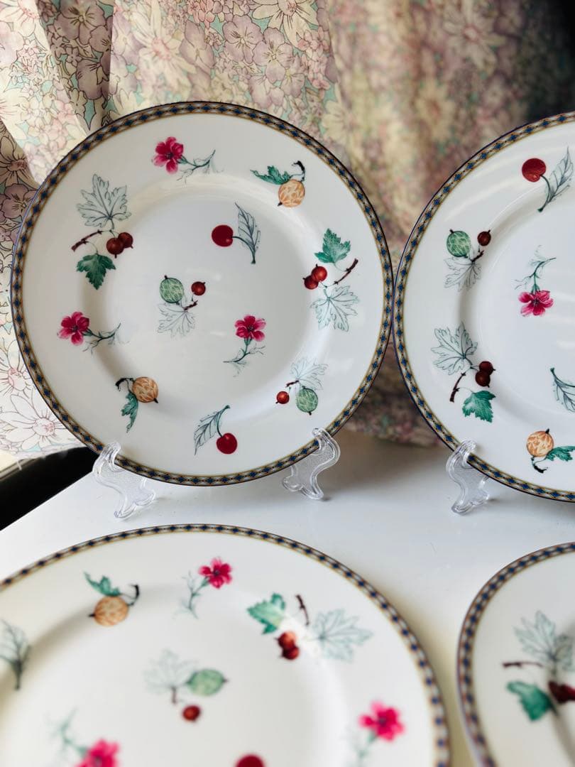 ウェッジウッド　フルーツシンフォニー　プレート５枚　ケーキ　中皿