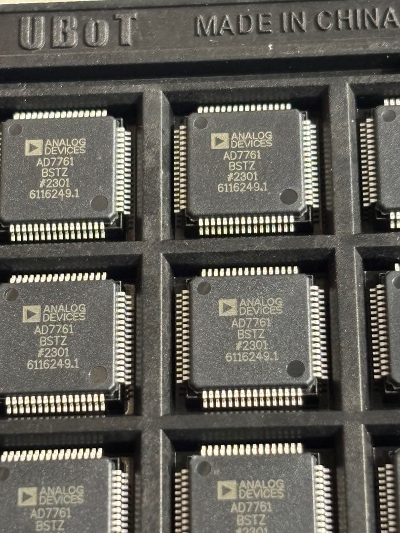 (62個) ICチップANALOG DEVICES AD7761BSTZ。未使用