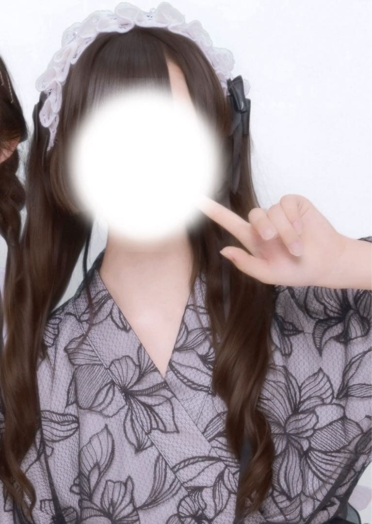 GRL 2Wayチュール花柄セパレート浴衣 tu1512 帯飾り レース