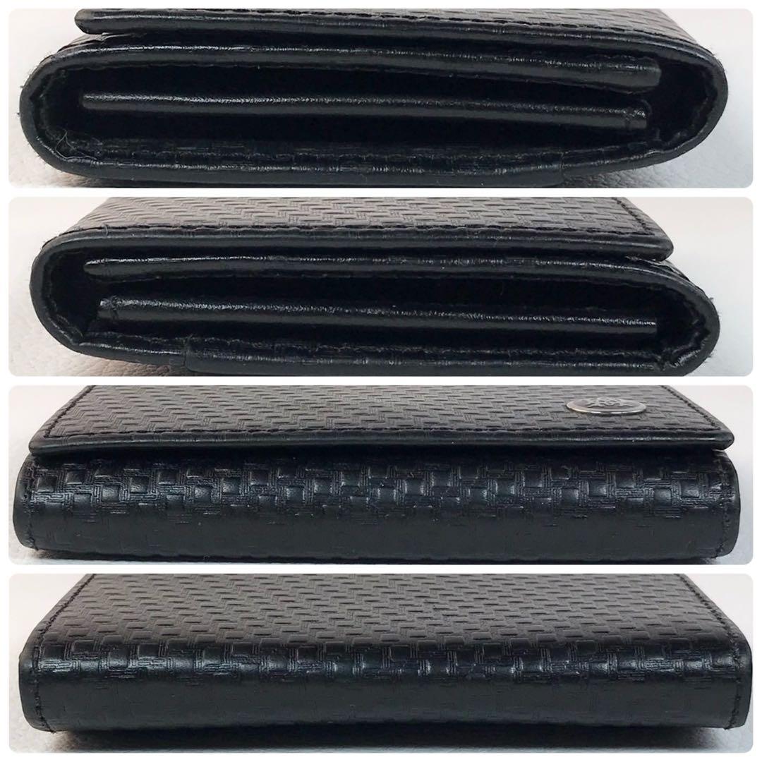 未使用品　ダンヒル　dunhill ケース　名刺入れ カードケース　マチ有