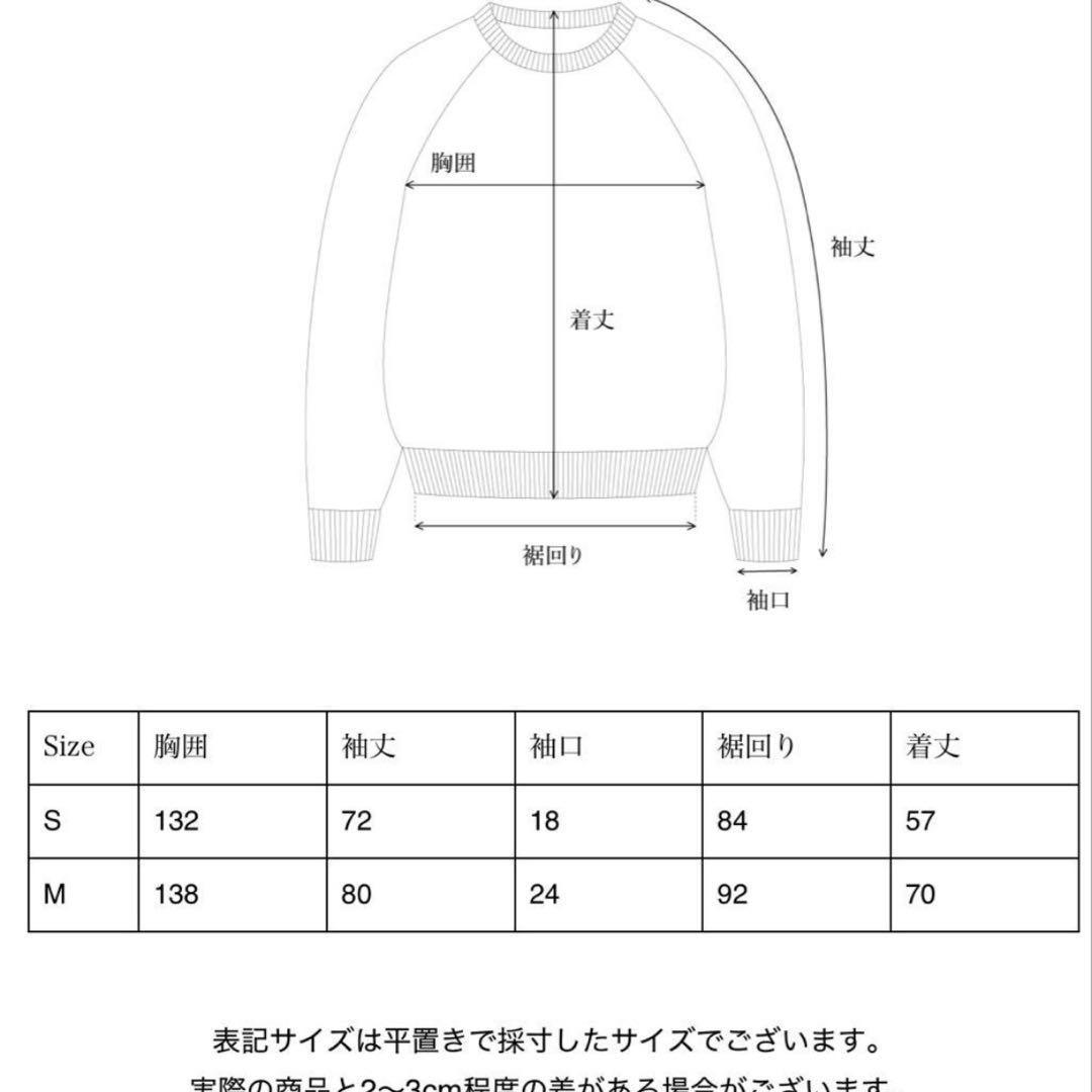 トップス OHOTORO Scheme Raglan Knit