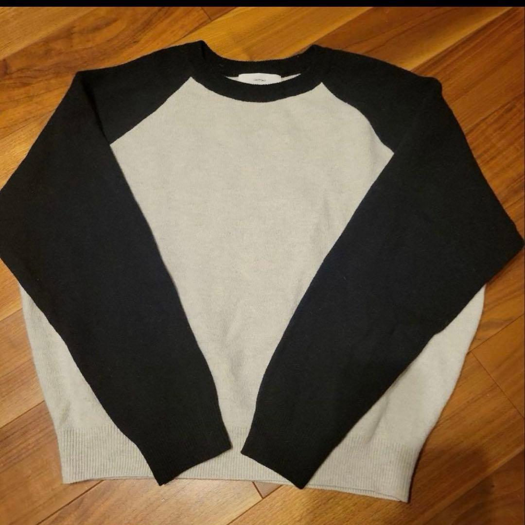 トップス OHOTORO Scheme Raglan Knit