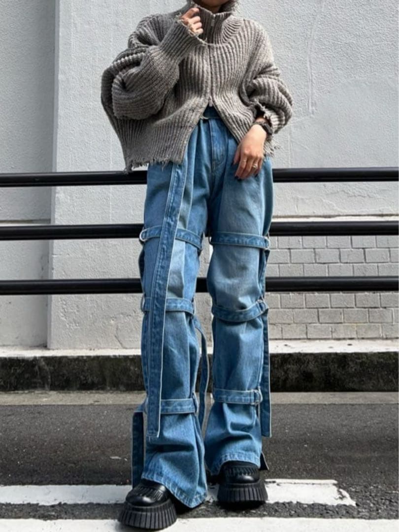 2WAYフロントジップニット【MAISON SPECIAL/メゾンスペシャル】