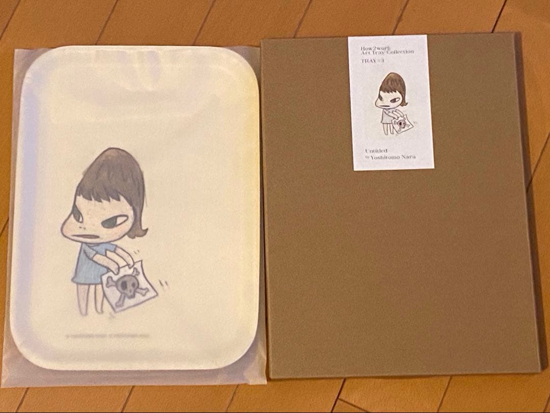 奈良美智さん　アートトレイ　未使用