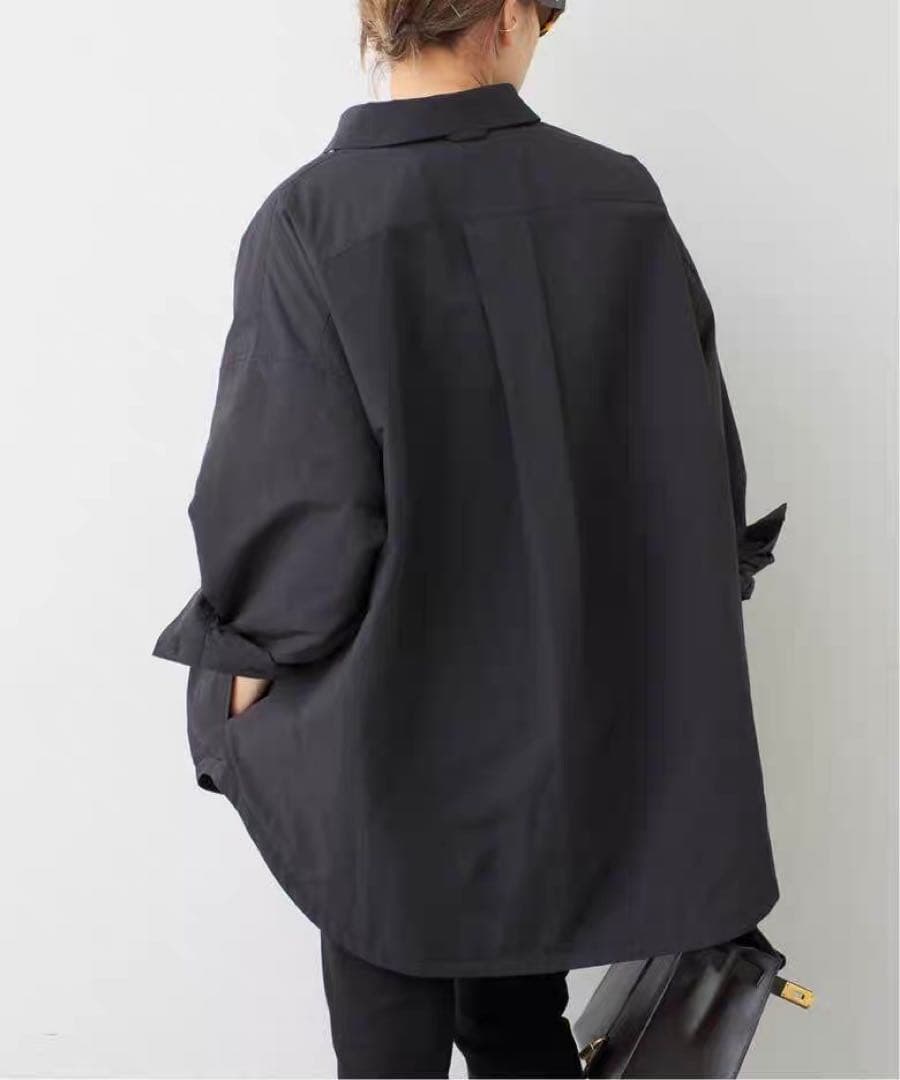 【CALUX/キャラクス】SHIRT JACKET バッグ付き