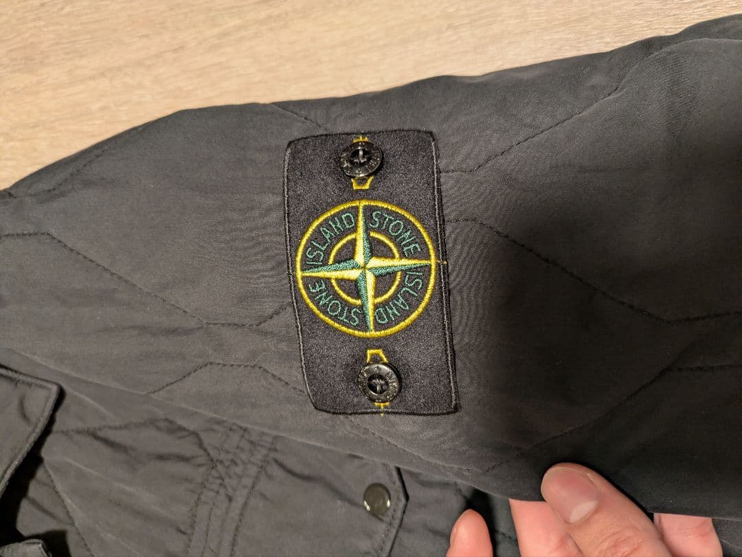 ストーンアイランド キルティング ナイロンジャケット　M