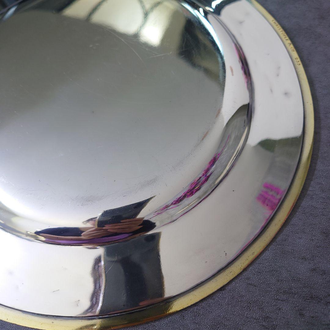 極希少 クリストフル 水鳥と杜若 Samuel Waret アンティーク