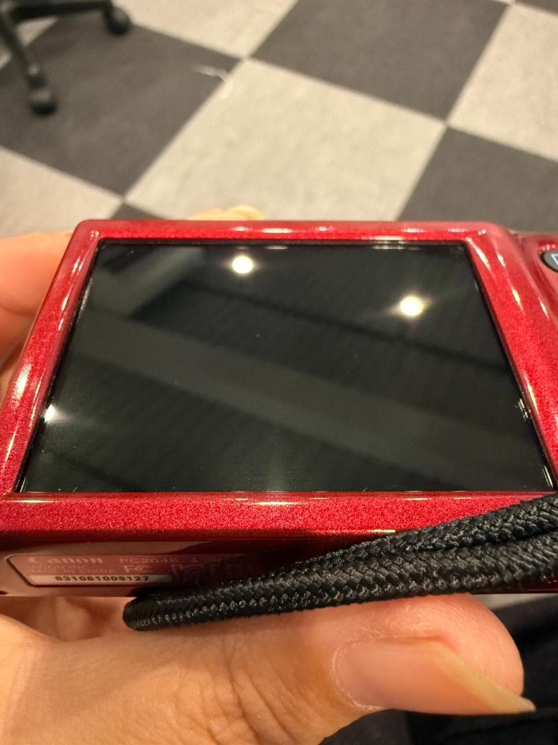 Canon IXY120 コンパクトデジタルカメラ レッド