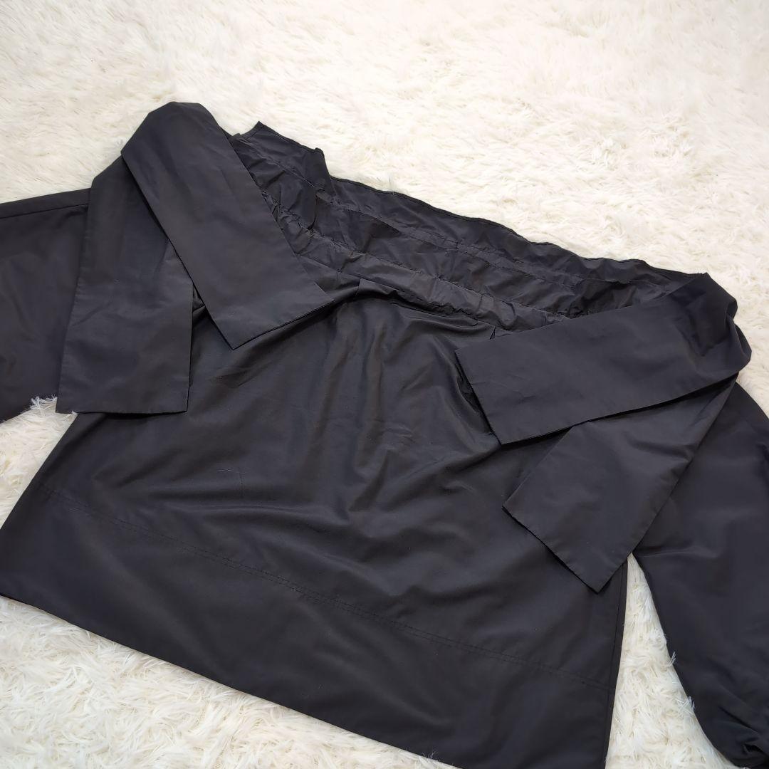 CELFORD ショルダー リボン ギャザー ブラウス size Free