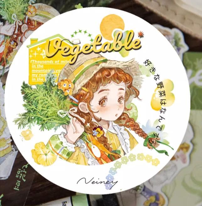 【Neinei 4巻セット】人気 フルーツ&ベジタブルシリーズ