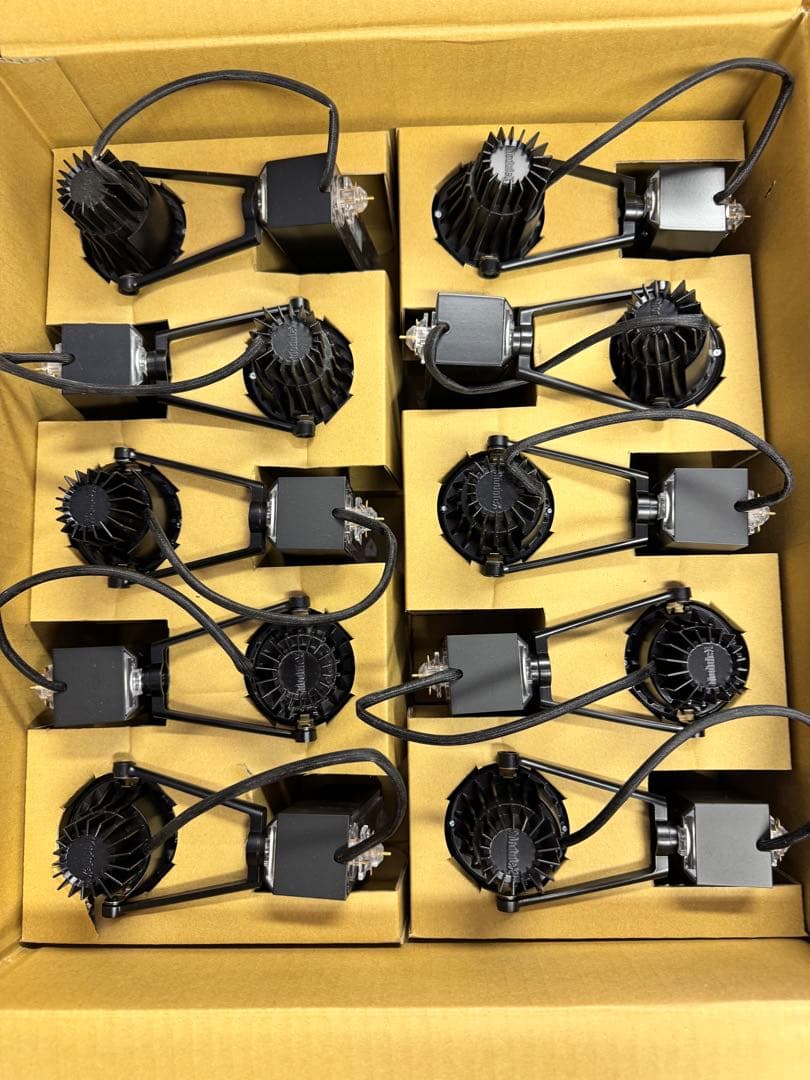 モデュレックス 【新品未使用 】スポットライト ダクトレール専用 10個セット