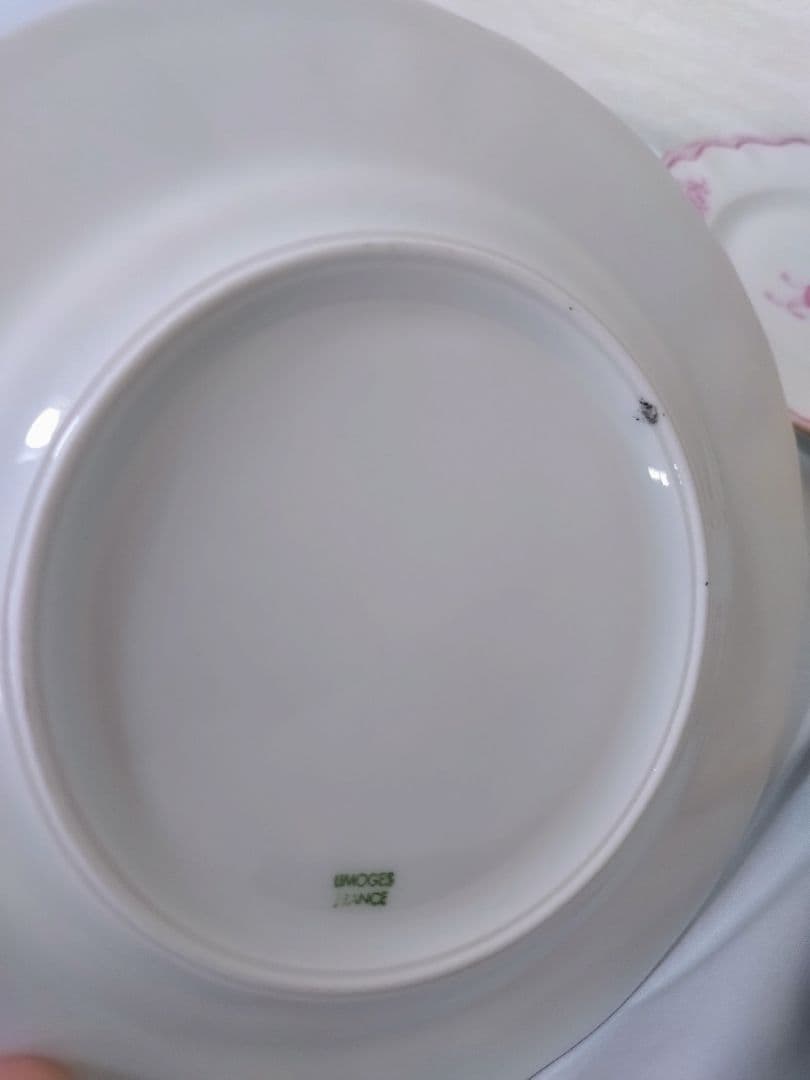 蔵出し【アンティーク】『LIMOGES』リモージュ ケーキ デザート皿 5枚