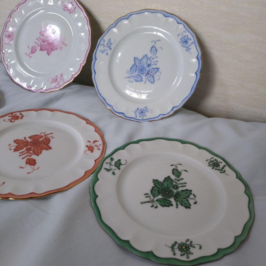 蔵出し【アンティーク】『LIMOGES』リモージュ ケーキ デザート皿 5枚