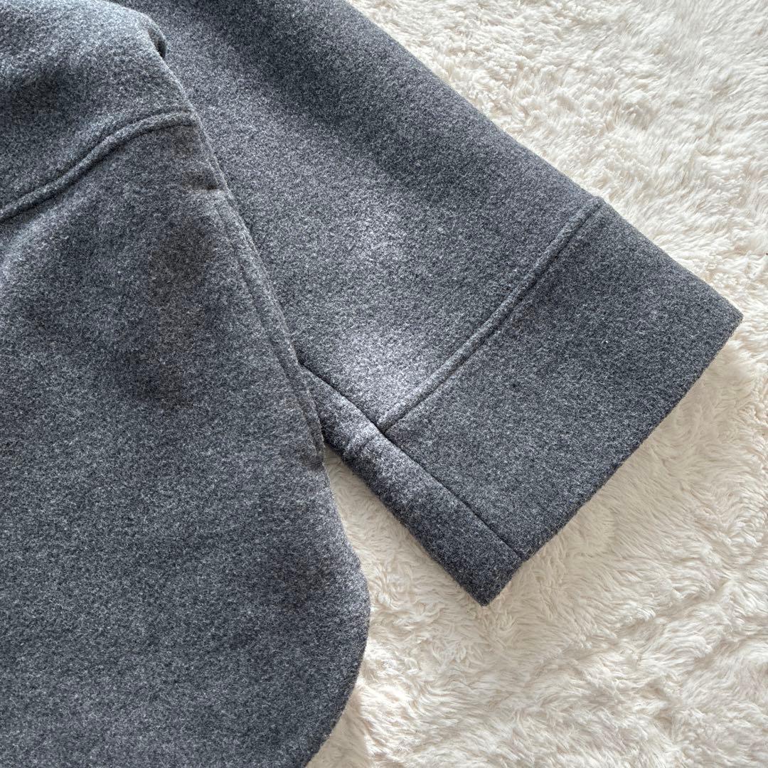 美品✨アデュートリステス 近年モデル フード付 ウール コート ゆったり 大きめ