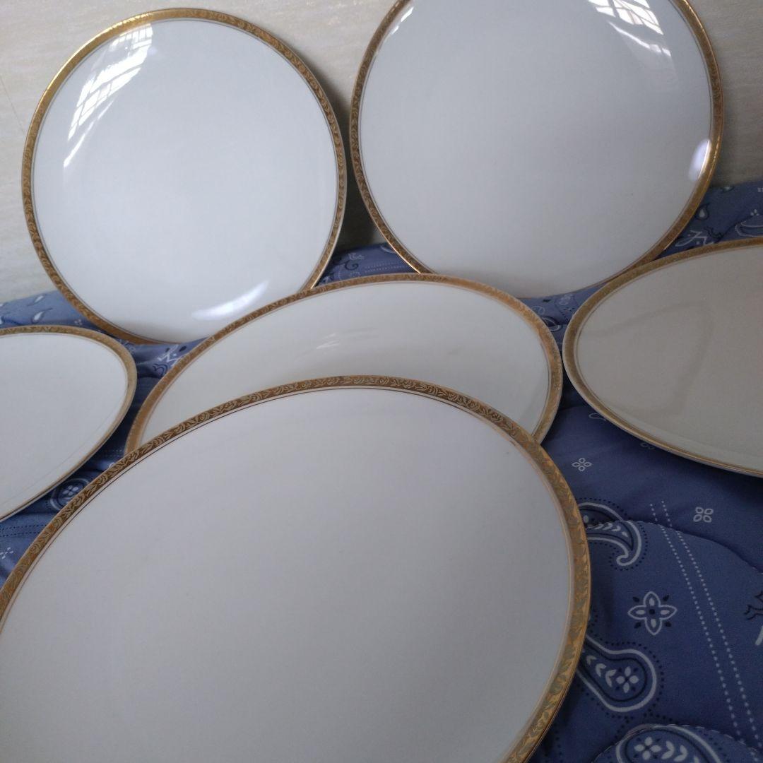 ヴィンテージ　ノリタケ【Noritake】　ASHLEIGH　6224　大皿6枚
