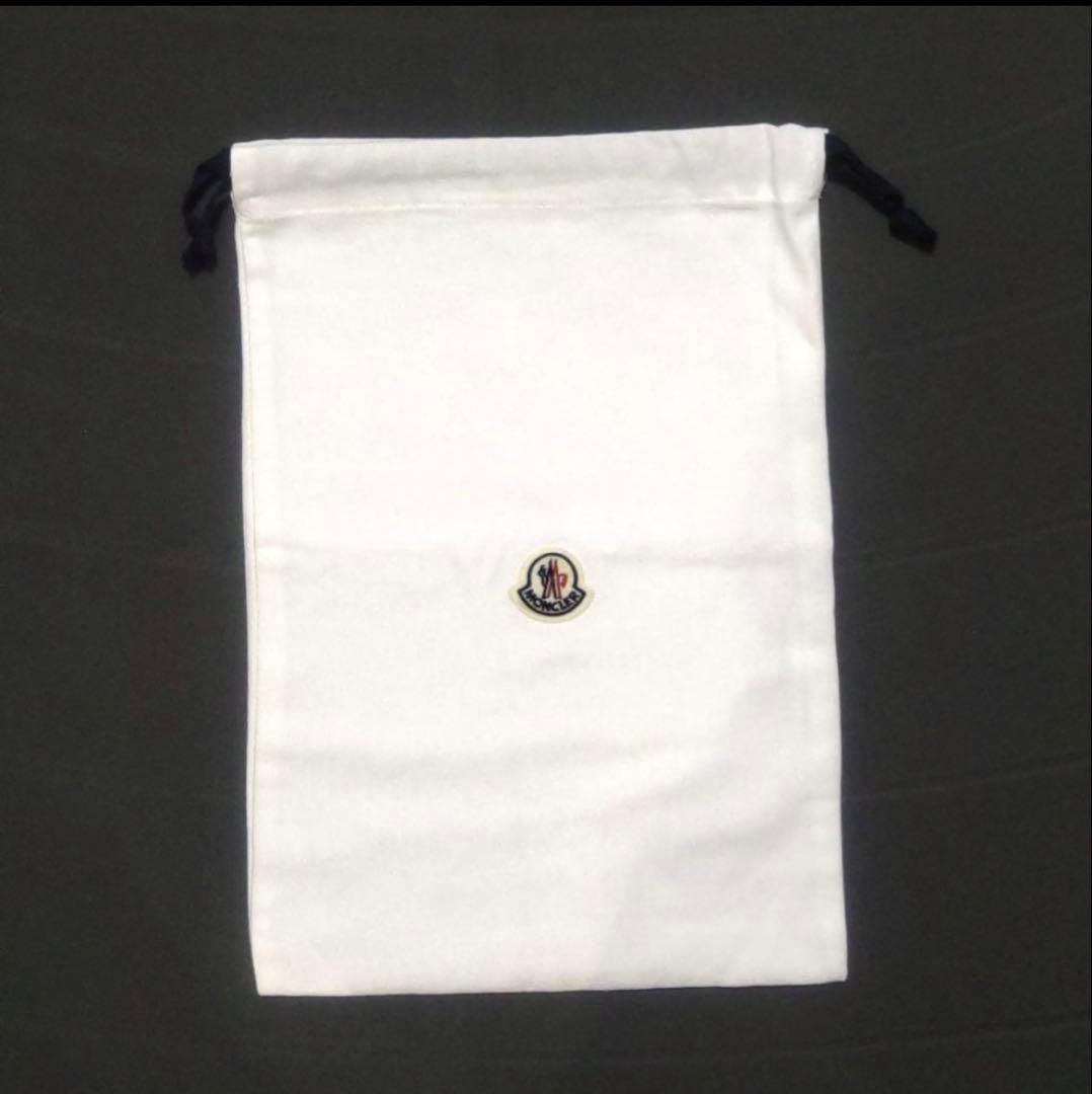 モンクレール　保存袋　巾着袋　中サイズ　バッグ用　ワッペン