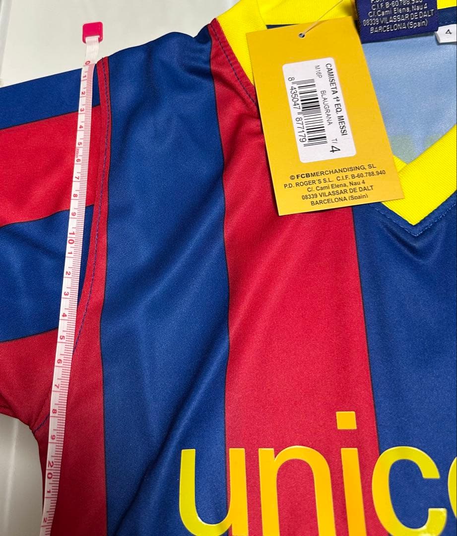 FCバルセロナ メッシ ユニフォーム T/4
