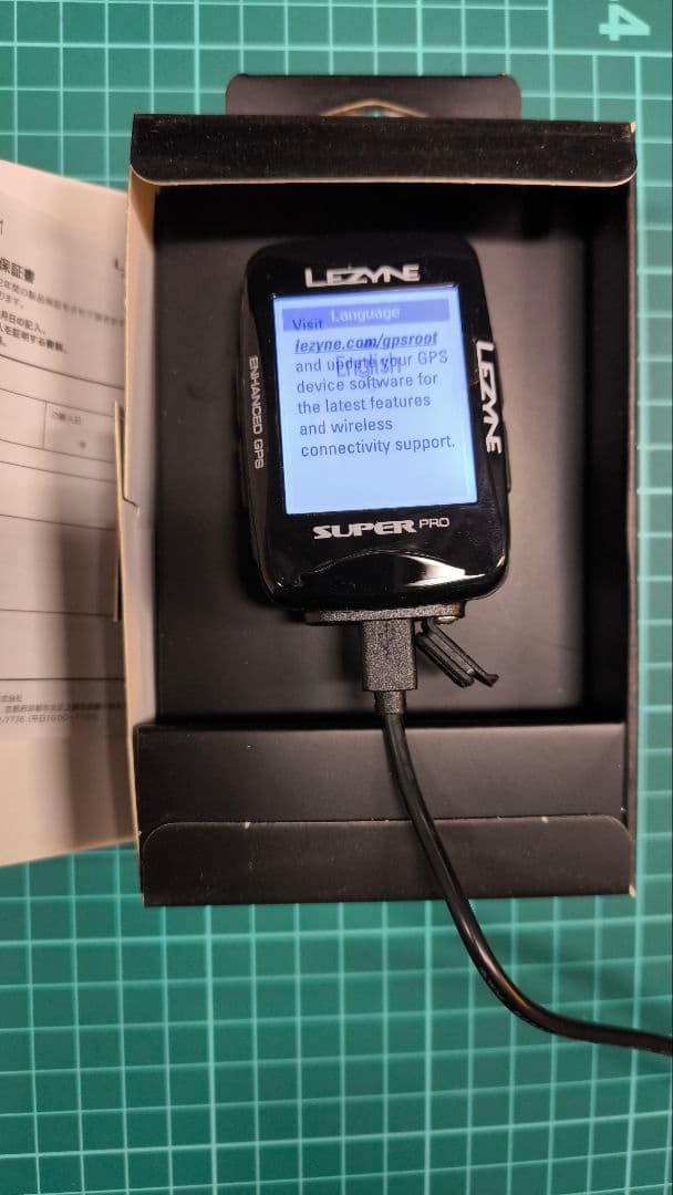 LEZYNE SUPER PRO GPS サイクルコンピューター