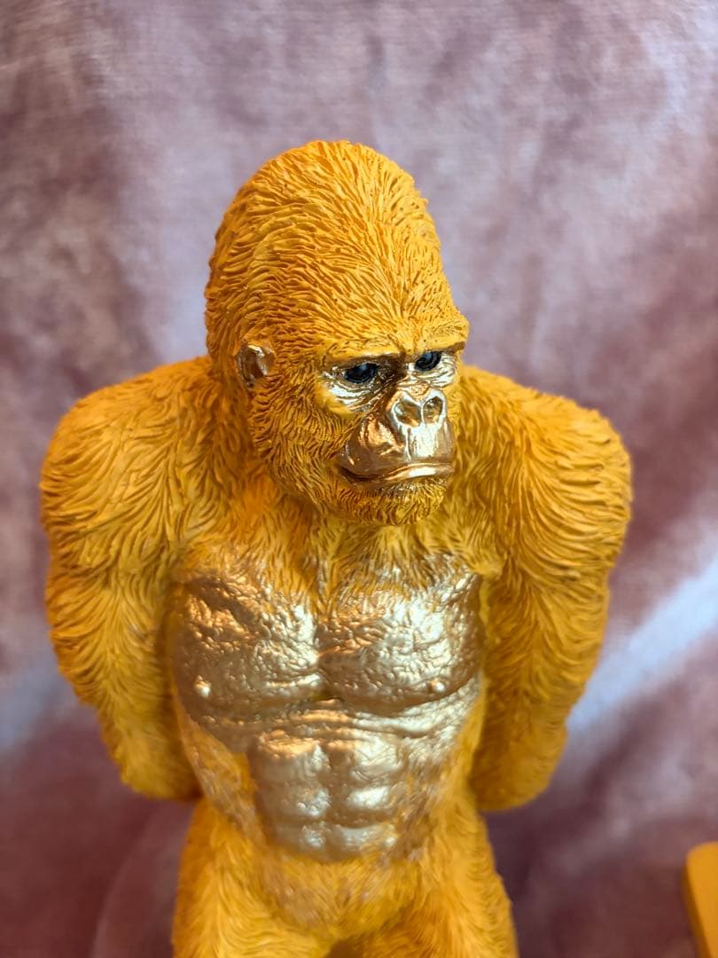 KARE ゴリラオレンジ　2/Set ブックエンド　ブックスタンド　本立て　新品