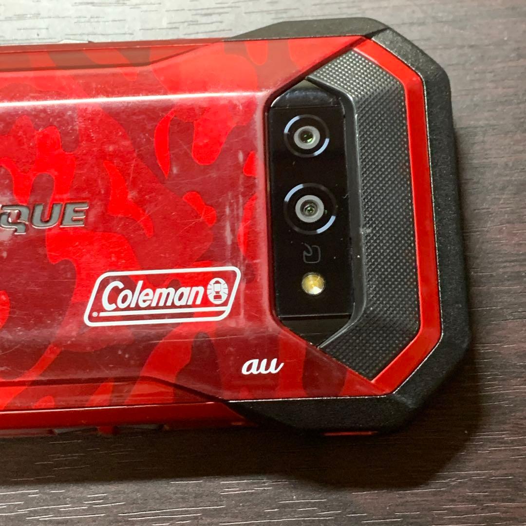 京セラ TORQUE 5G KYG01 Coleman レッド SIMフリー